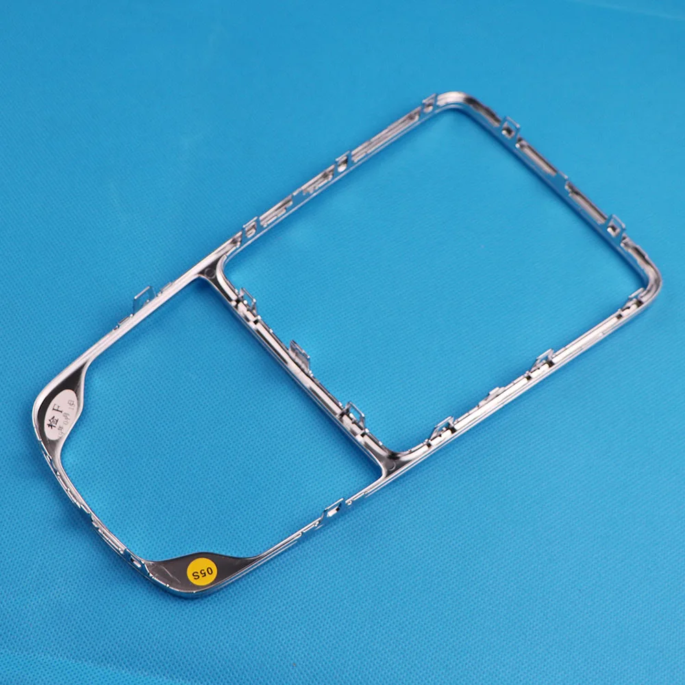 Silver Chrome MMI Shift Knob Retaining Frame Panel trim Box Decorative Frame For Audi A3 8V 2014-8V0864260A car shift knob frame
