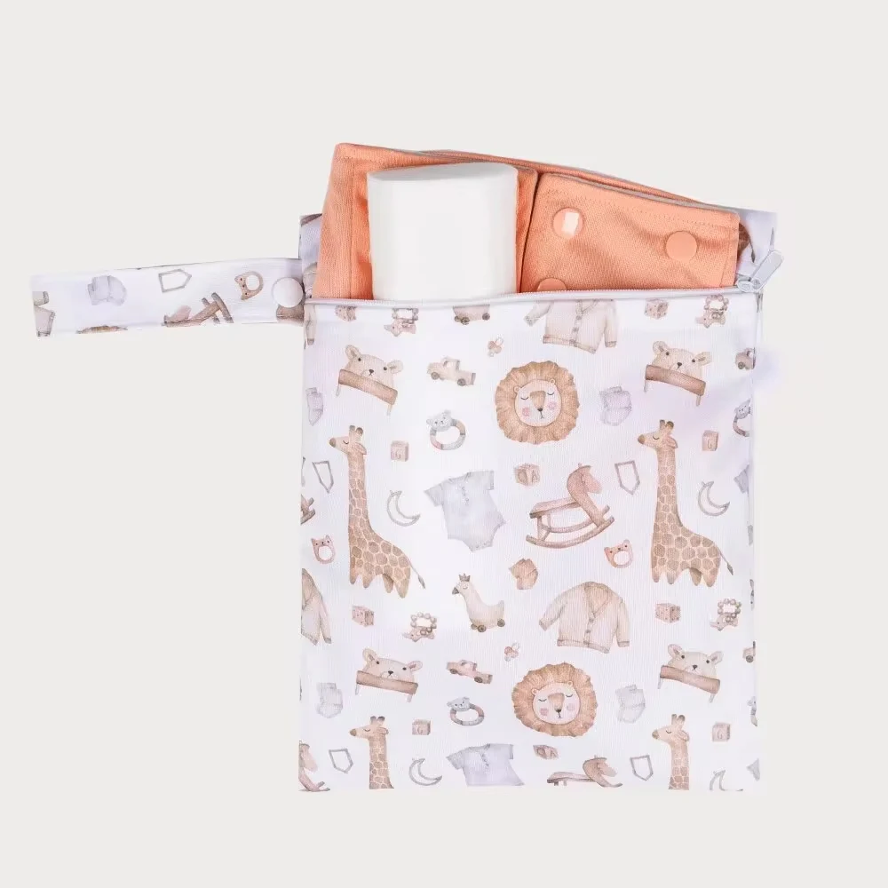 Set of 3 Waterproof Travel Storage Bags – Versatile Cosmetic and Diaper Organizers