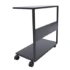 2-Tier Computer Case Stand, PC Tower Stand with Lockable Wheels, Under Desk Computer Holder Fits Most PC 6
