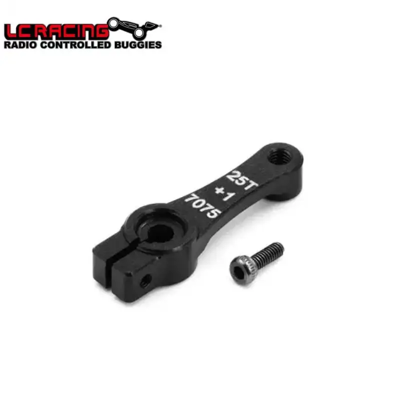 Originale Lc Racing Per C7110 7075-T6 Alum Servo Horn + 1Mm (25T) Rc Lc Per Lc10B5, Ptg-1, Ptg-2, Ptg-2R