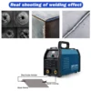 Welding Machine 200A ARC 110V/220V Dual Voltage Welder IGBT Stick MMA Welder LED Display Electrode Holder Work Clamp PROSTORMER 4