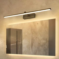 Modern LED Wall Light Bathroom Hardwares Wall Lamp Three Colors Lights Aluminum Led Bathroom Bath Mirror Line Lamp Make Up light 1