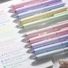5Pcs Colored Pens, Retractable Gel Pens 0.5mm Colored Ink Quick-Dry Pens Fine Point Smooth Writing Pens for Journaling Note 1
