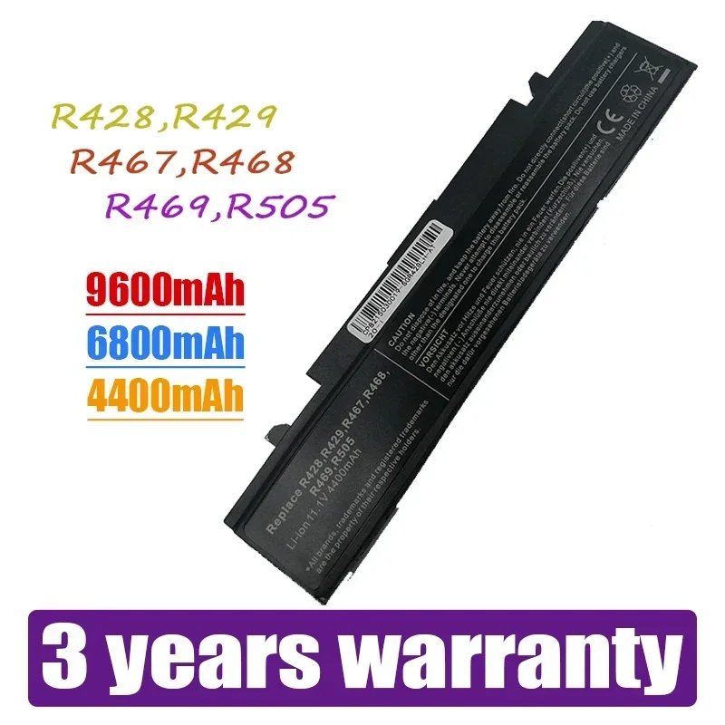 

6CELL New Battery R428 for SAMSUNG RC410 RC510 RC512 RC710 RF410 RF510 RF511 RF711 RV520 RV410 RV508 AA-PB9NS6B NP355V5C PB9NC6B