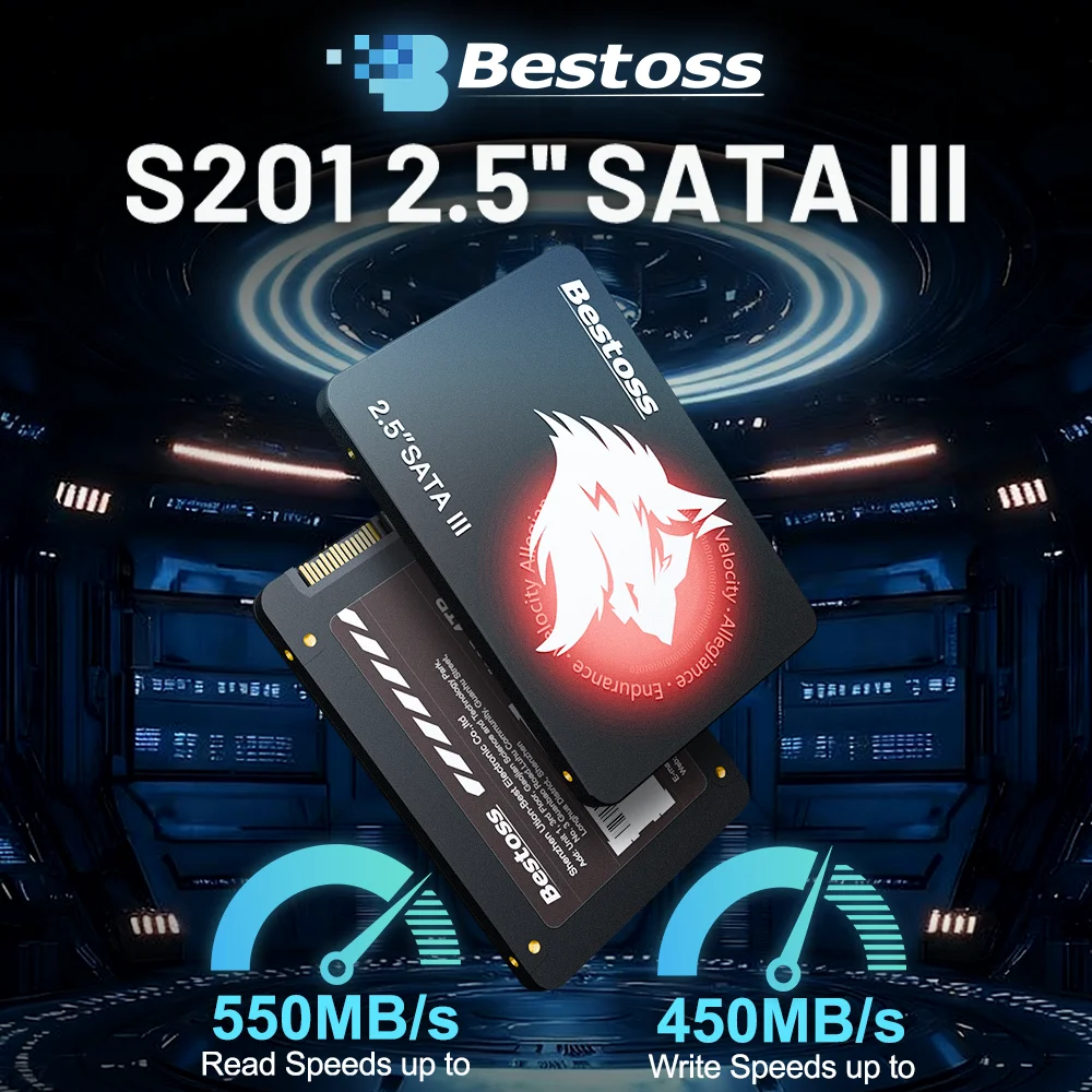 Bestoss Ssd 4TB Internal Sata 1Tb 512gb 128gb Ssd 2tb Hard Disk