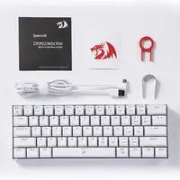 Redragon K630 Dragonborn Hot Swappable 60% Wired Vibrant RGB LED USB Gaming 61 Keys Compact Mechanical Keyboard Pro Software Cus - Image 6