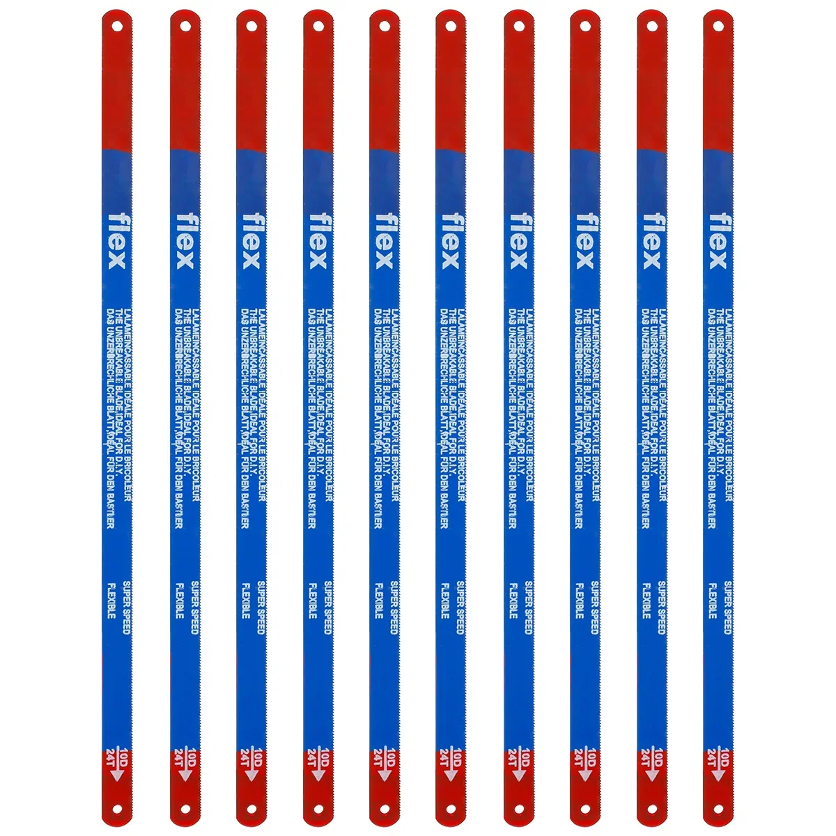10PCS-Hacksaw-Blade-Set-300mm-M35-Steel-Hand-Saw-Blades-14T-18T-24T-Bi ...