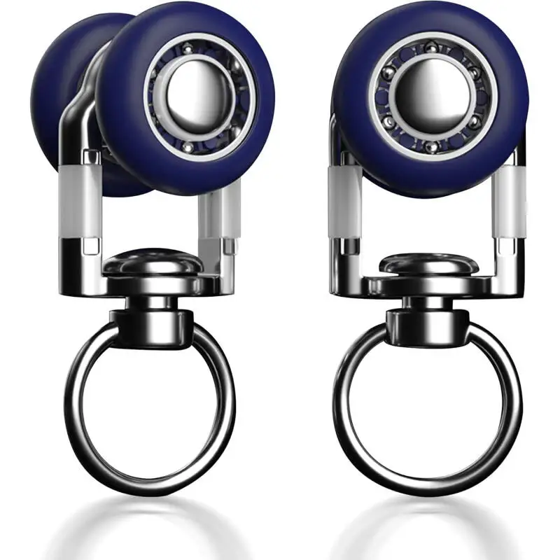 Curtain accessories 20 PCS curtain rails pulleys plastic rollers hooks window hardware stainless steel