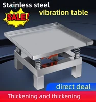 Vibration table small vibration experimental mixing table Vibration plate testing  stainless steel 1