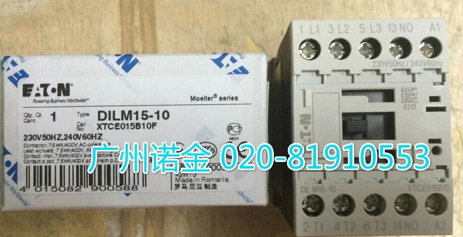 

EATON DILM15-10 XTCE015B10 230V 100% new and original