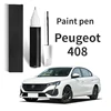 Paint pen suitable for Peugeot 408 Touchup Pen Pearlescent White Silver Wing Grey Mark 408 Automotive Products Peugeot 408 Paint 1