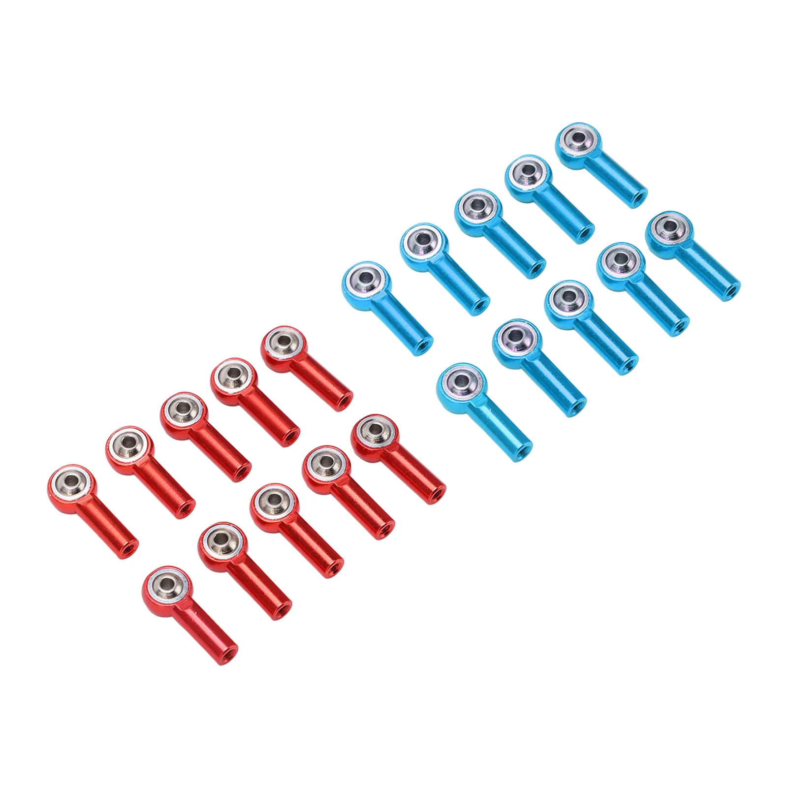 알루미늄 링크 로드 엔드 볼 조인트 26mm 길이 M3 볼 조인트 1/10 1/8 RC 자동차용 경량 휴대용 내마모성
