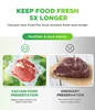 Electric Home Professional Food Vacuum Sealer Machine Widen Double Pump Thermal Sealing for Foods Preservation with Storage Bags 3