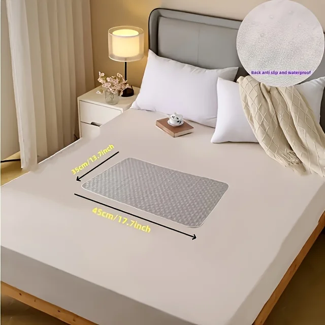 Leak-Proof Washable Incontinence Pad - Counter-slip Non-Woven Fabric Bed Mat for Seniors, Pets, Menstruation & Home Use 6