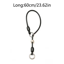 Durable Anti - Explosion Steel Wire - Coated Dog Collar for Training and Walking Medium to Large Dogs (Dia 60cm)