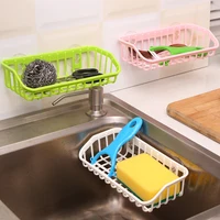 Multifunctional Durable Suction Cup Dishwashing Sponge Holder Hanging Storage Rack Drain Rack Sink Shelf Kitchen Accessories 1