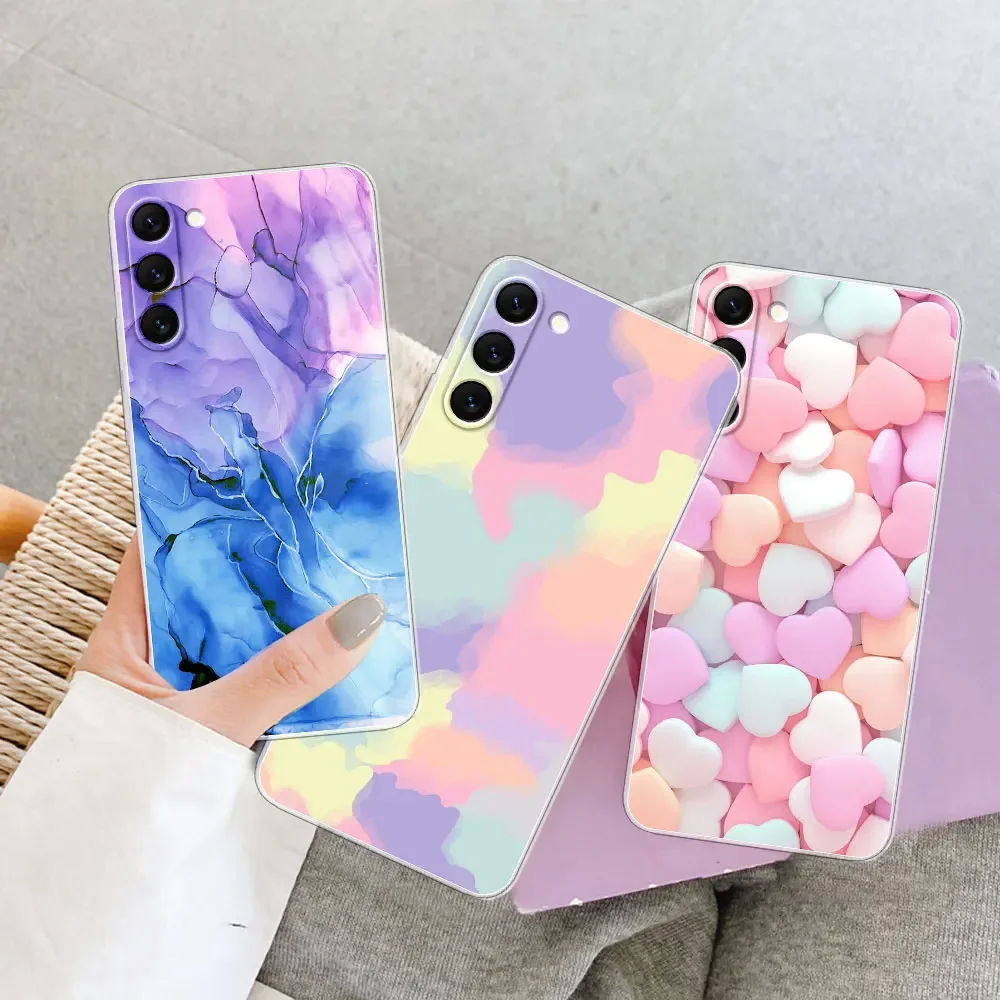 Clear Soft Silicone Phone Case Cover - Compatible with S23 Series