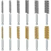 New 8-19mm Wire Tube Machinery Cleaning Brush Rust Cleaner Washing Polishing  For Automotive Manufacturing Processing Industry 5