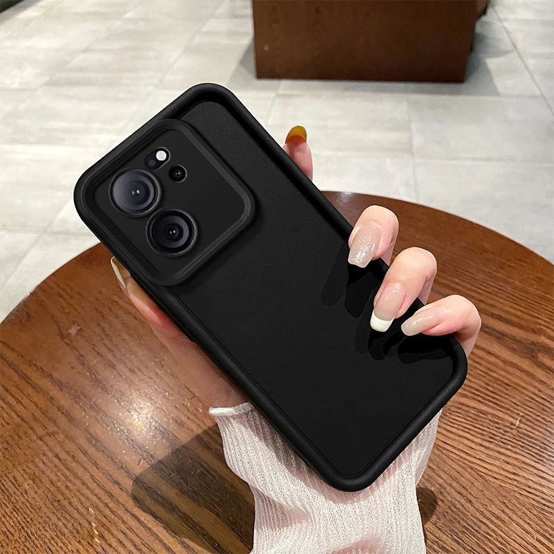 Capa de telefone tpu macio com bolha à prova de choque para xiaomi poco f3 f4 f5 pro x3 x4 gt capa de proteção completa para câmera_voghion.com