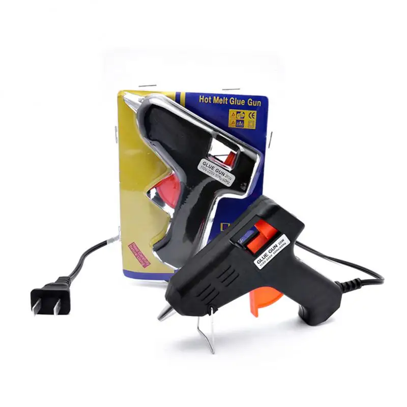 20W Hot Melt Glue Gun with 7mm Sticks Heat Temperature Thermo Electric Repair Tool for DIY Crafts hot melt glue gun hot glue gun