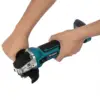 Drillpro 125mm Brushless Cordless Angle Grinder Li Battery Electric Polishing Cutting Machine Power Tools For Makita Battery 5