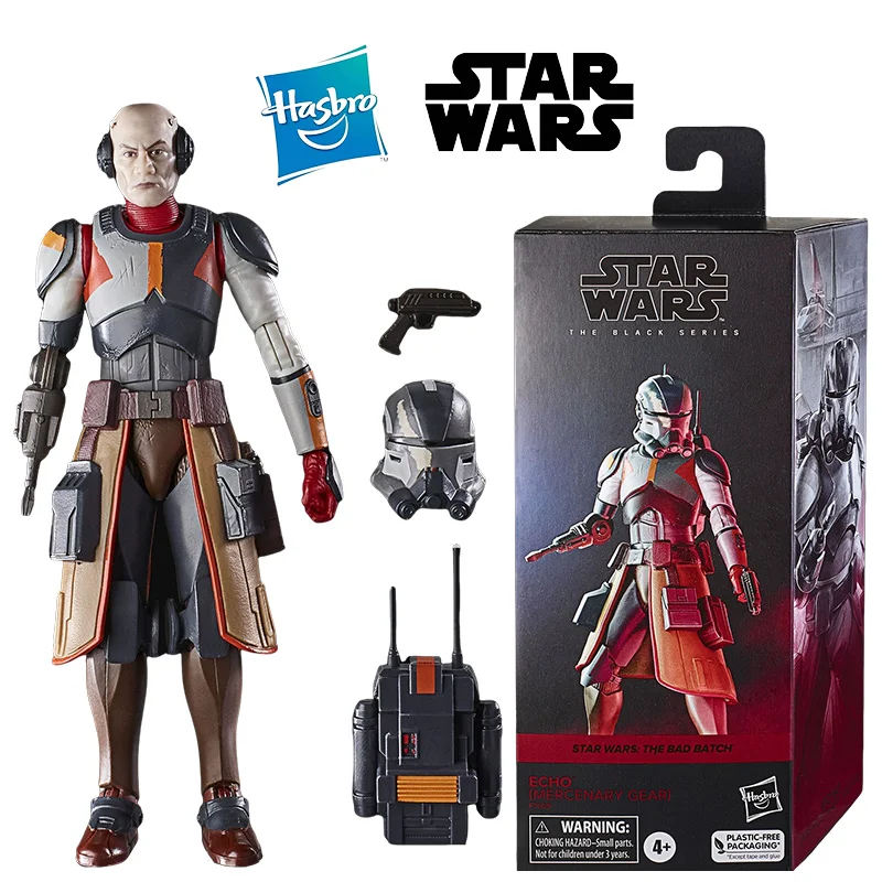 

Hasbro Star Wars The Bad Batch Echo Mercenary Gear 6 Inches 16Cm Original Action Figure Model Kid Toy Birthday Gift Collection