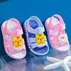 Summer Soft Sole Anti slip 1-3 Year Old Cartoon Little White Rabbit Baby Walking Shoes for Boys and Children Sandals 1