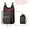 The foldable nylon outdoor lightweight backpack, simple handbag and hiking bag are suitable for outdoor sports and travel 2