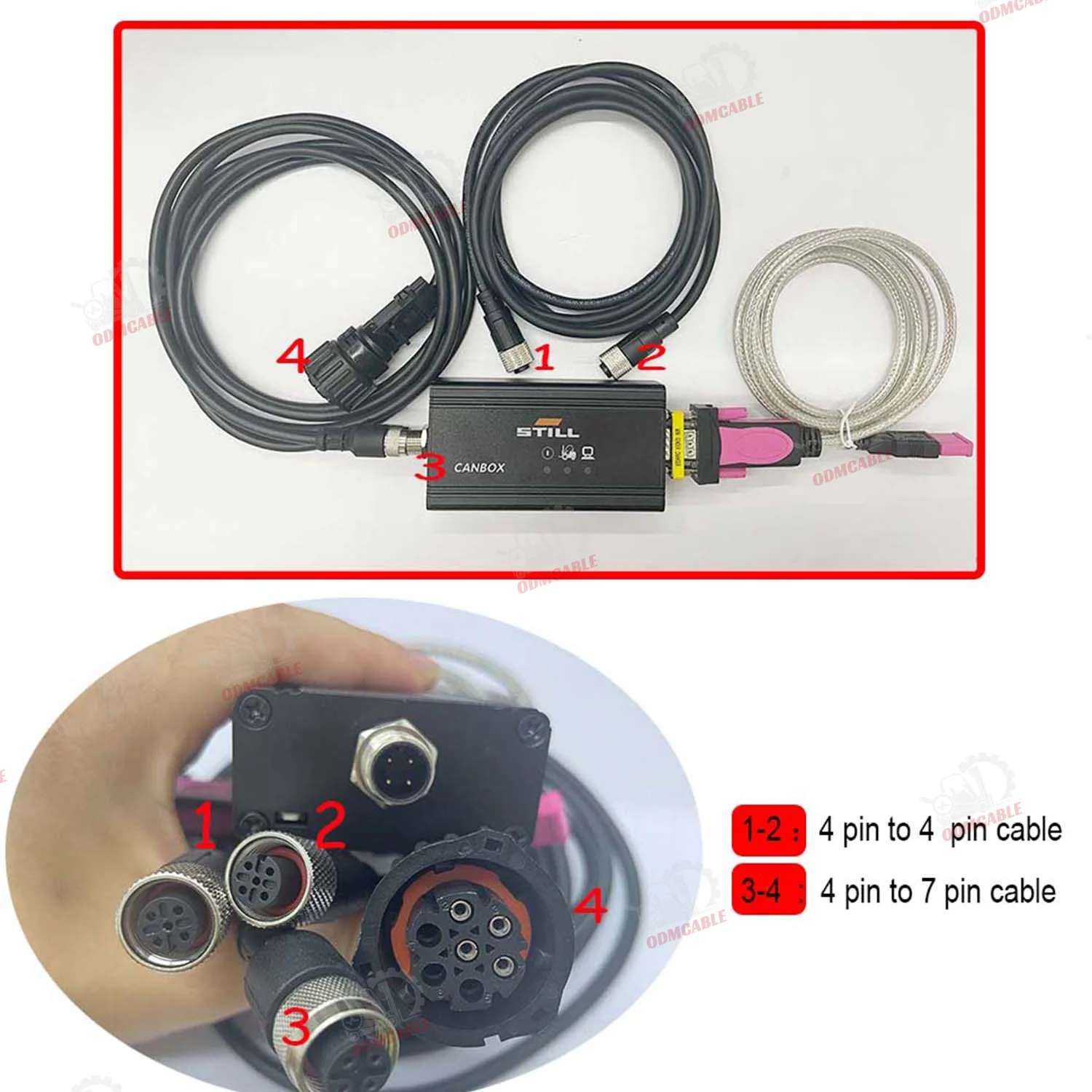 FORKLIFTS FOR STILL FORKLIFT CANBOX 50983605400 TRUCK DIAGNOSTIC TOOL INTERFACE STILL CAN BUS