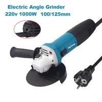 220v 6 Variable Speed Angle Grinder 100/125mm(4/5 inch) Wheels 11000RPM 1000w Cutting Grinding Polishing Power Tool 1