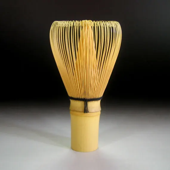 [GRANDNESS] 80 Pondate White Bamboo Chasen * Matcha Whisk Japanese Matcha Bamboo Whisk for Preparing Green Tea Tea