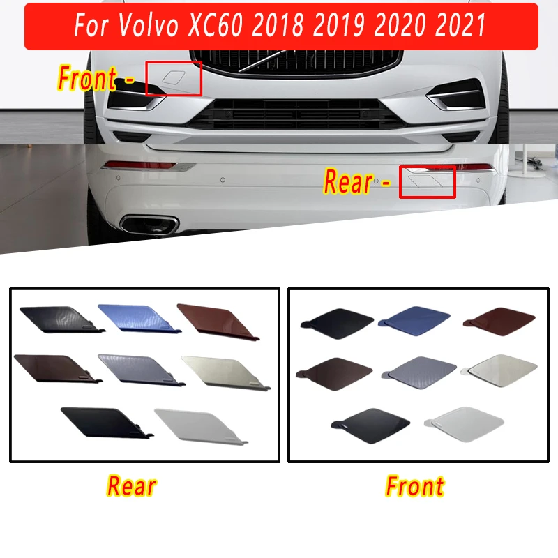 

External Auto Accessories For Volvo XC60 2018 2019 2020 2021 Car Front Rear Bumper Tow Hook Eye Cap Cover 39846406 31425165 New