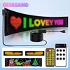 LED Sign Matrix Pixel Panel Scrolling Bright Advertising Display Signboard Flexible USB LED Car Sign Bluetooth App DIY Control 1