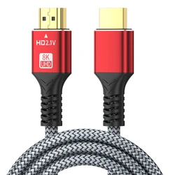 Ultra High - Speed 8K HDMI Cable for Seamless Audio and Video Experience (8K HDMI2.1 Cable)