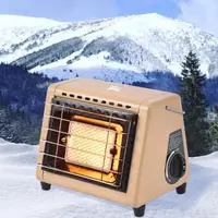 BRS-H23 1500W Gas Heater Stove Patio Heater Portable Outdoor Camping Heating Stove Tent Mini Heater Stove Propane Radiant Heater 5