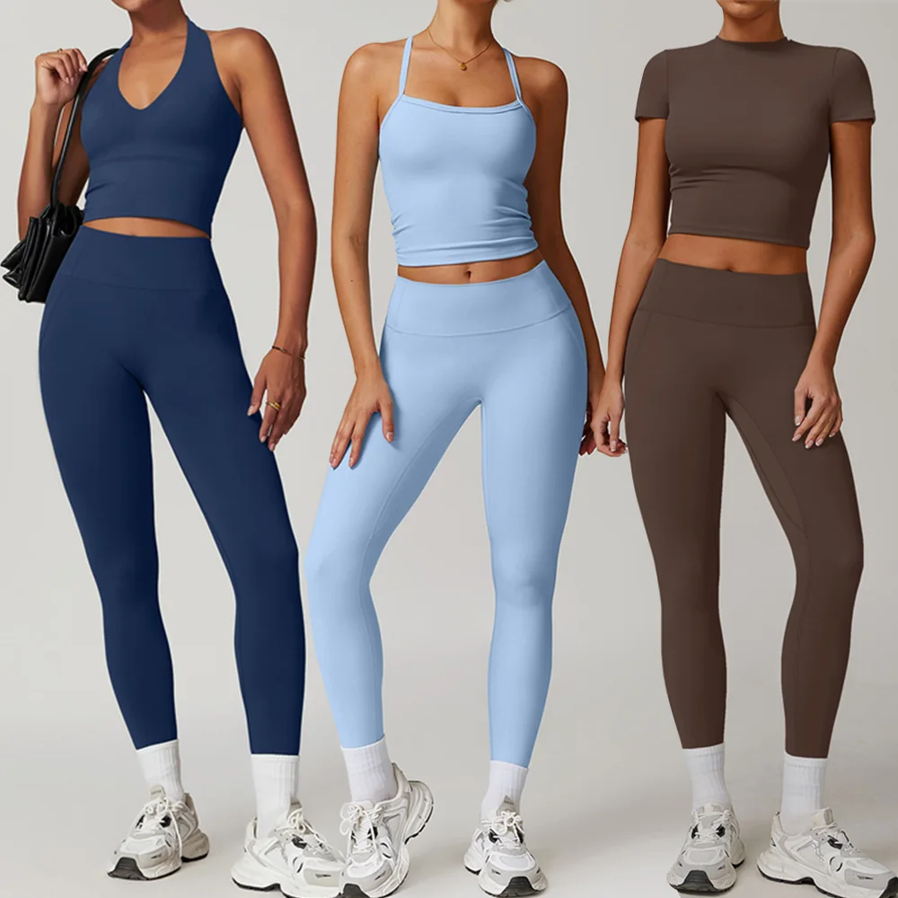 Sports Bra Set Gym Workout Set Yoga Pants Set Yoga Set Fitness Set Sportswear Set Sports Set 2 Pieces Yoga Set Women Gym Tracksuit Workout Clothes Female Sport Bra Fitness Leggings Sportwear Sporty Suits