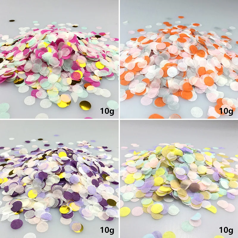 

1cm 10g Shiny Confetti Filling Balloons Transparent Paper Foil Confetti Globos Glitter Sequins Wedding Birthday Party Decors New
