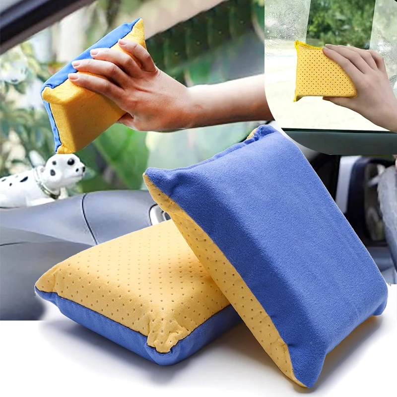 New Large Size Super Absorbent Anti Fog Sponge,Car Window Defogger Sponge Windshield Cleaner,Glass Universal Cleaning Tool