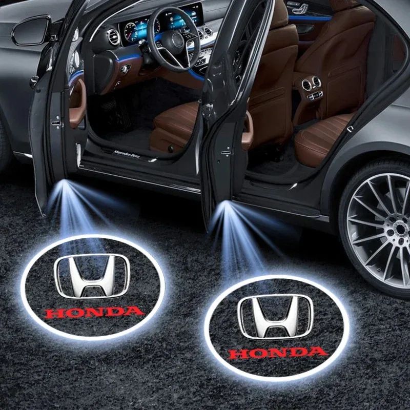 Par De Faros Antiniebla LED Con Proyector Y Anillo Halo Para Honda Civic 2016-2019 – DRL Blanco, DOT/SAE