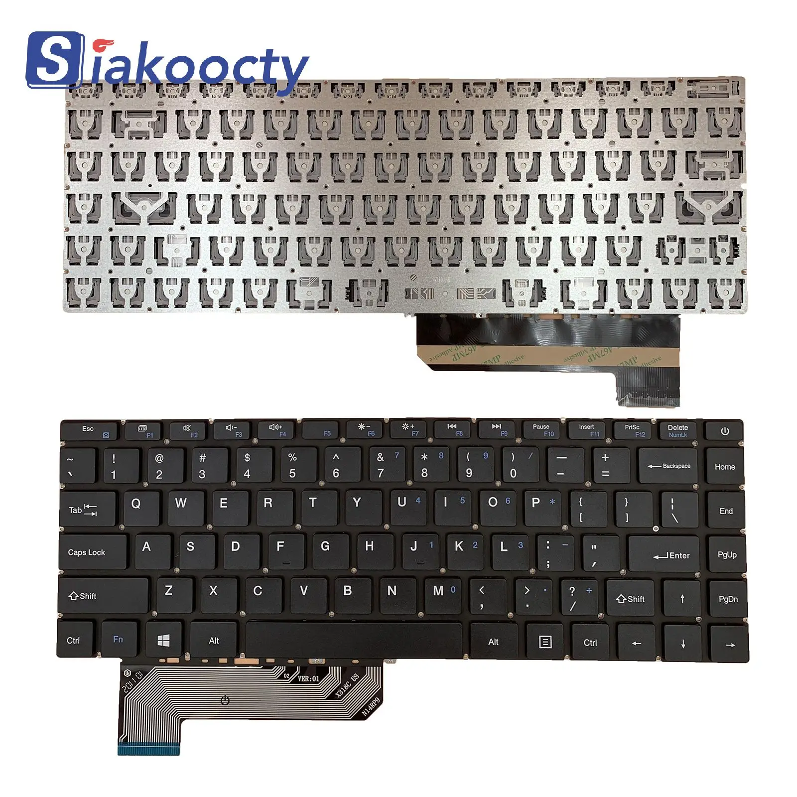 Laptop Replacement US Keyboard For Gateway GWTN141 10 GWTN141 10BL