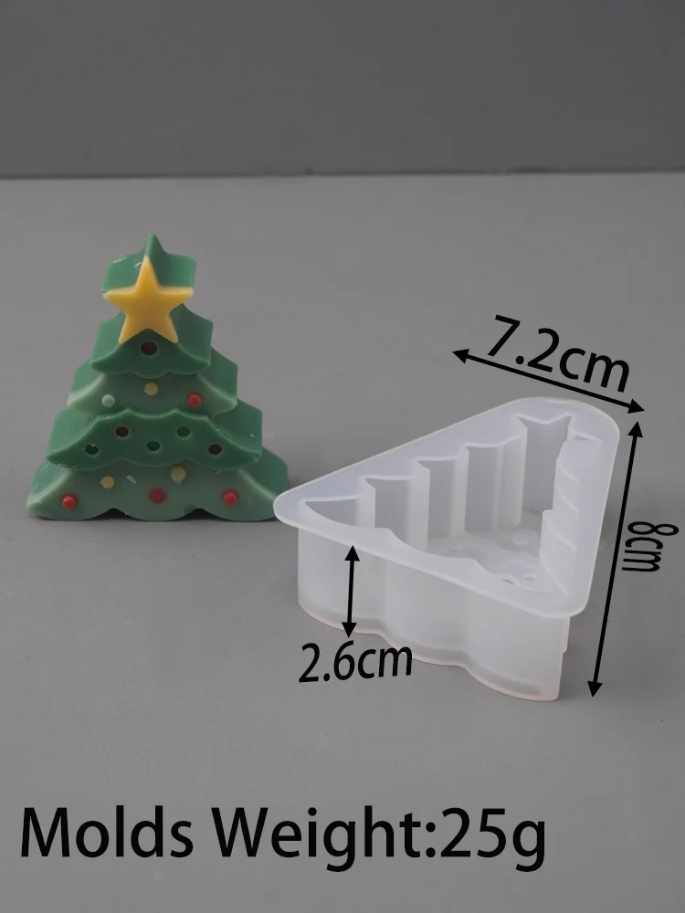 thumbnail image 1 of Molde de silicona para hacer bolas de cristal navideñas, redondo, perfumado, para velas, con relieve, para árbol de Navidad, muñeco de nieve, alce, decoración navideña, regalo artesanal, 1 of 5