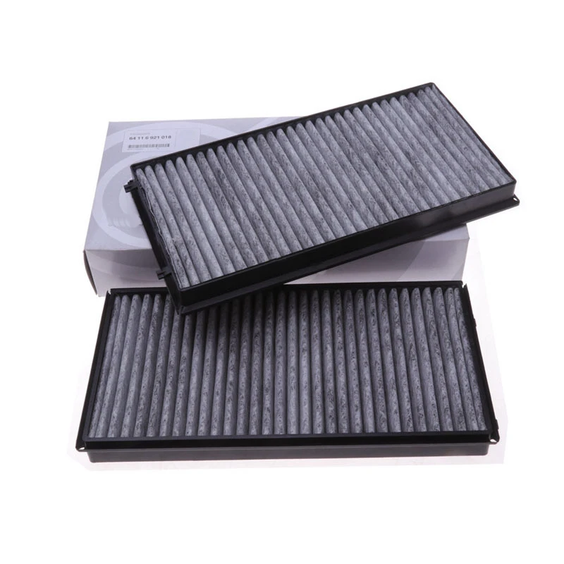 

1Pair Car Cabin Filter For BMW E65 E66 E67 730i 735i 740i 745i 750i 760i ALPINA B7 OEM：64116921018