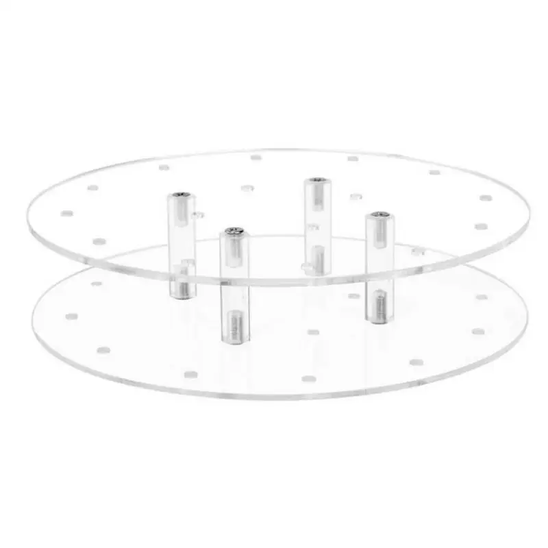 

Acrylic Lollipop Holder 16 Holes Clear Display Stand Weddings Baby Dessert Stick Stand Durable Display Holder Christmas Decor