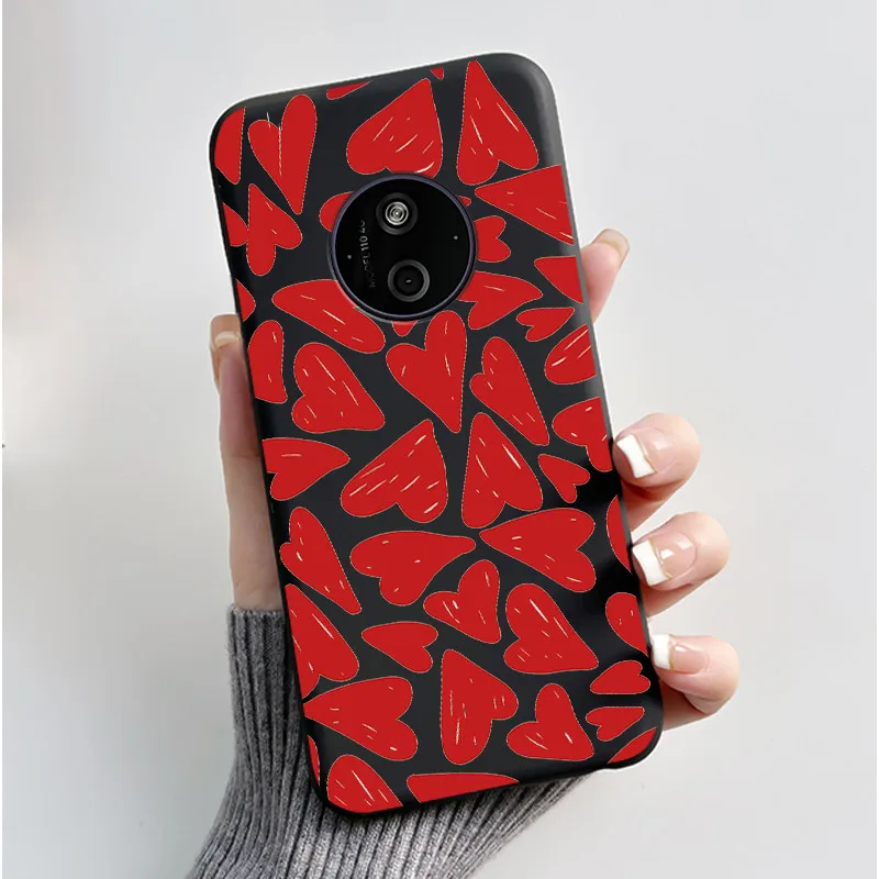 Aesthetic Luxury Soft Silicone Black Matte Phone Case Cover - Cute and Cool Design