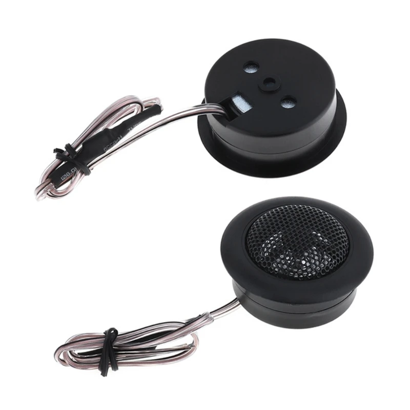 Universal high efficiency dome tweeter loudspeaker 1Pair 2x 120W loud speaker power audio sound dome tweeter speakers
