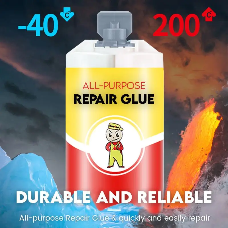 Industrial Metal Repair Paste Glue A&B Glue Repair Radiator Metal Tank Crack Trachoma Welding Agent All-purpose
