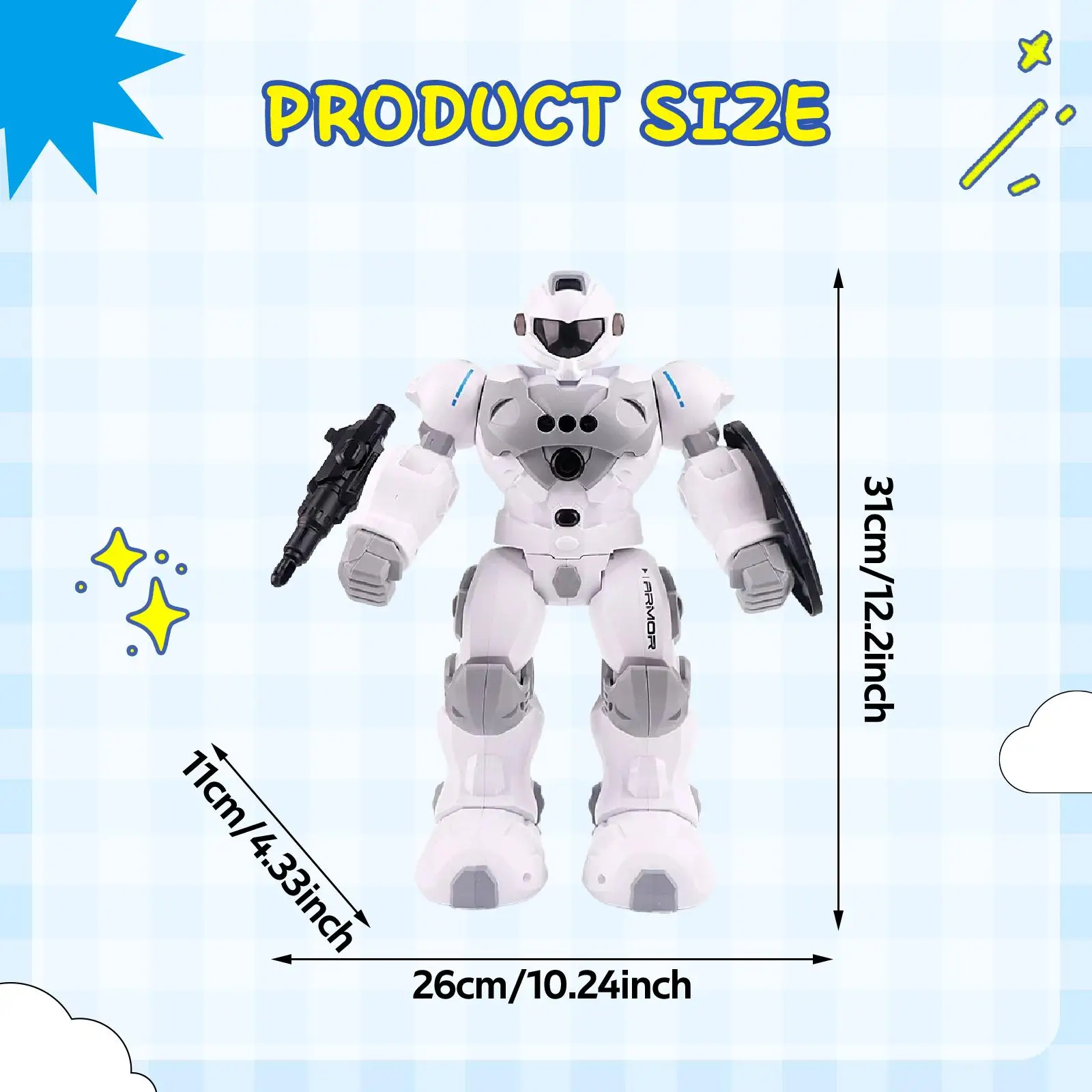 Robot Toys for Kids Remote Control Gesture Sensing Electric Birthday Gift Robot Toys for Kids Remote Control Gesture Sensing Electric Birthday Gift