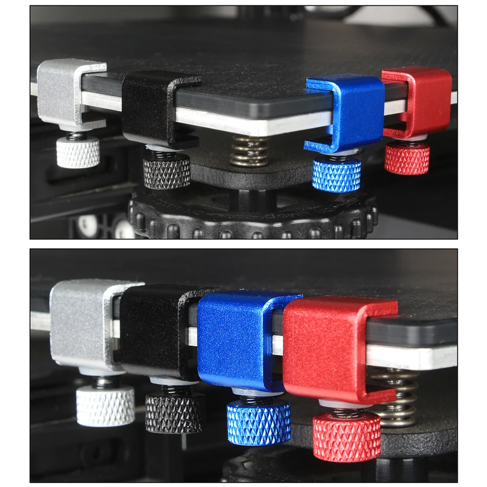 Adjustable Bed Clip for 3D Printer