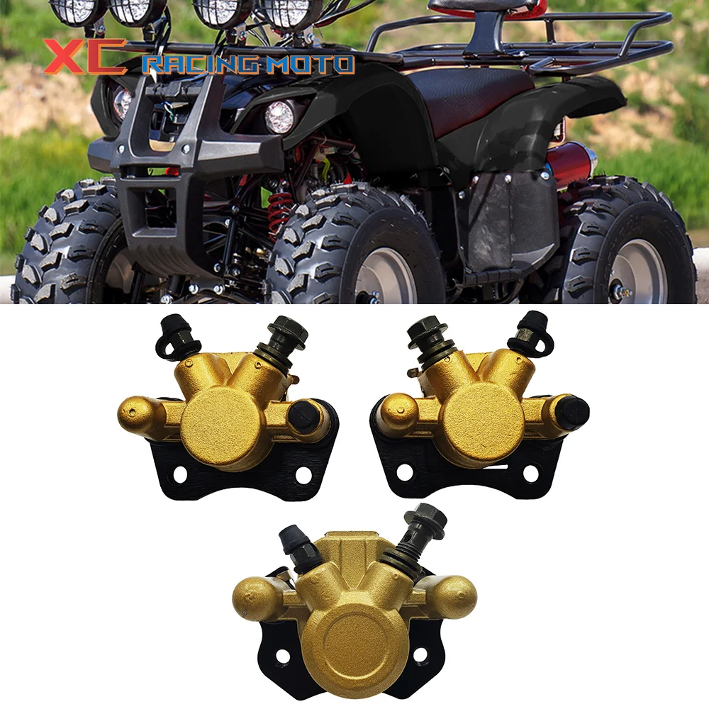 

Front & Rear Disc Brake Master Cylinder Hydraulic Caliper For 50cc 70cc 110cc 125cc ATV Quad Dirt Bike Buggy Go Kart Universal