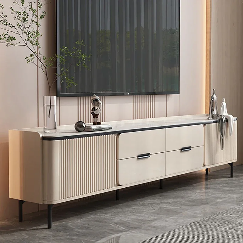 Unità Monitor Tv Stand Console Soggiorno Armadi Altoparlante Salon Tv Stand Luxury Floor Mobilier Maison Theater
